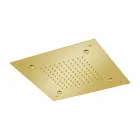 Pommeau de douche carré en acier inoxydable avec nébuliseurs Made in Italy - Selmo Viadurini