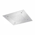 Pommeau de douche carré en acier inoxydable avec nébuliseurs Made in Italy - Selmo Viadurini