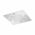 Pomme de douche en acier avec jet de pluie et nébuliseurs Made in Italy - Selmo Viadurini