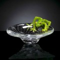 Petit Plateau avec Ornement Grenouille en Verre Fabriqué en Italie - Sossio