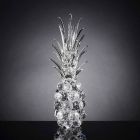 Ornement décoratif en cristal en forme d'ananas fabriqué en Italie - Ananas Viadurini