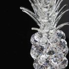 Ornement décoratif en cristal en forme d'ananas fabriqué en Italie - Ananas Viadurini