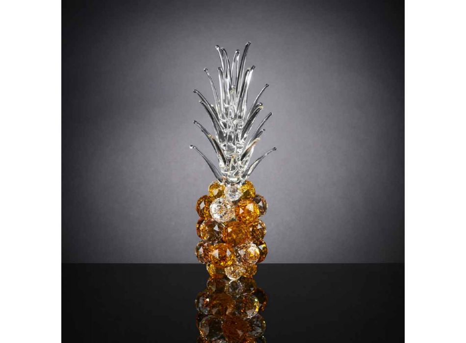 Décoration Ananas En Résine Dorée - Tailles S (15 Cm) Ou M (20 Cm) - Ornement Pour Mariage, Maison, Bureau - Style Moderne