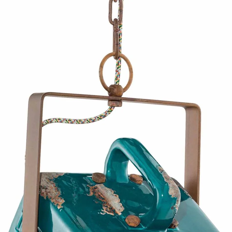 design Suspension spot en Vintage Allie céramique et fer Viadurini