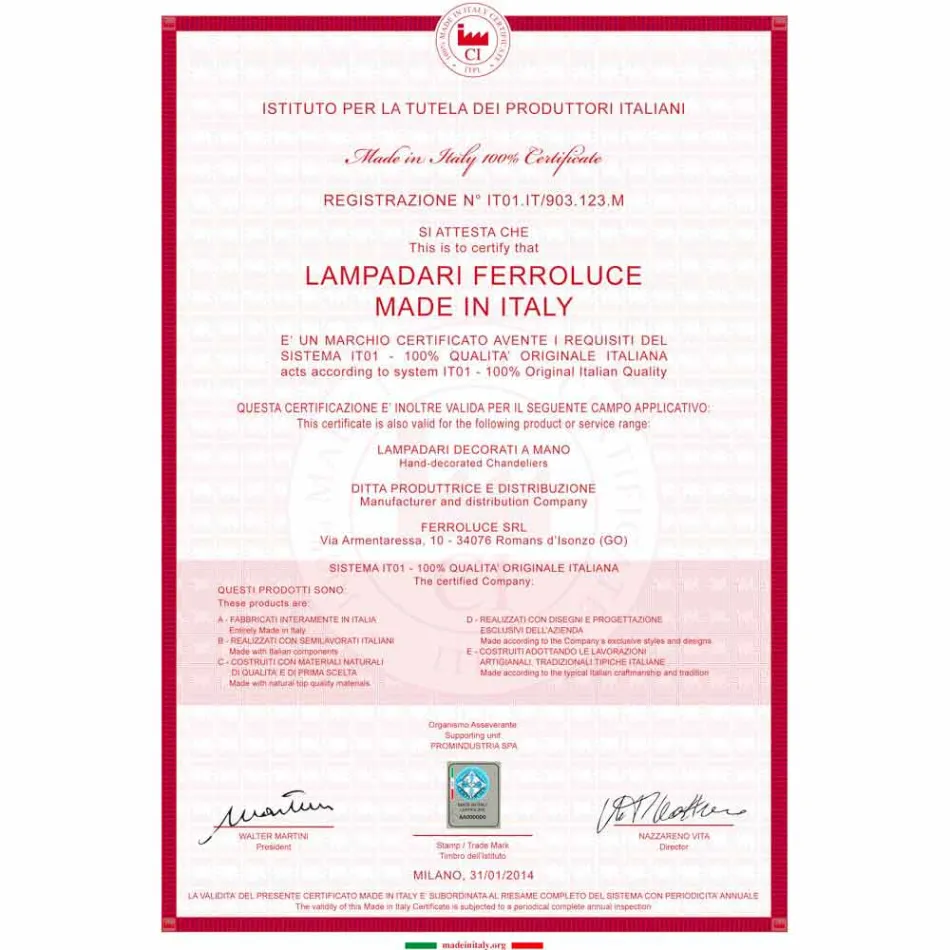 design Suspension spot en Vintage Allie céramique et fer Viadurini