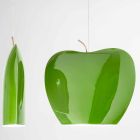 Suspension en céramique en forme de pomme - Fruits Aldo Bernardi Viadurini