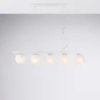 Suspension en fer laqué fabriquée en Italie pour la décoration intérieure - Berlin Viadurini