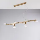 Suspension en fer laqué fabriquée en Italie pour la décoration intérieure - Vérone Viadurini