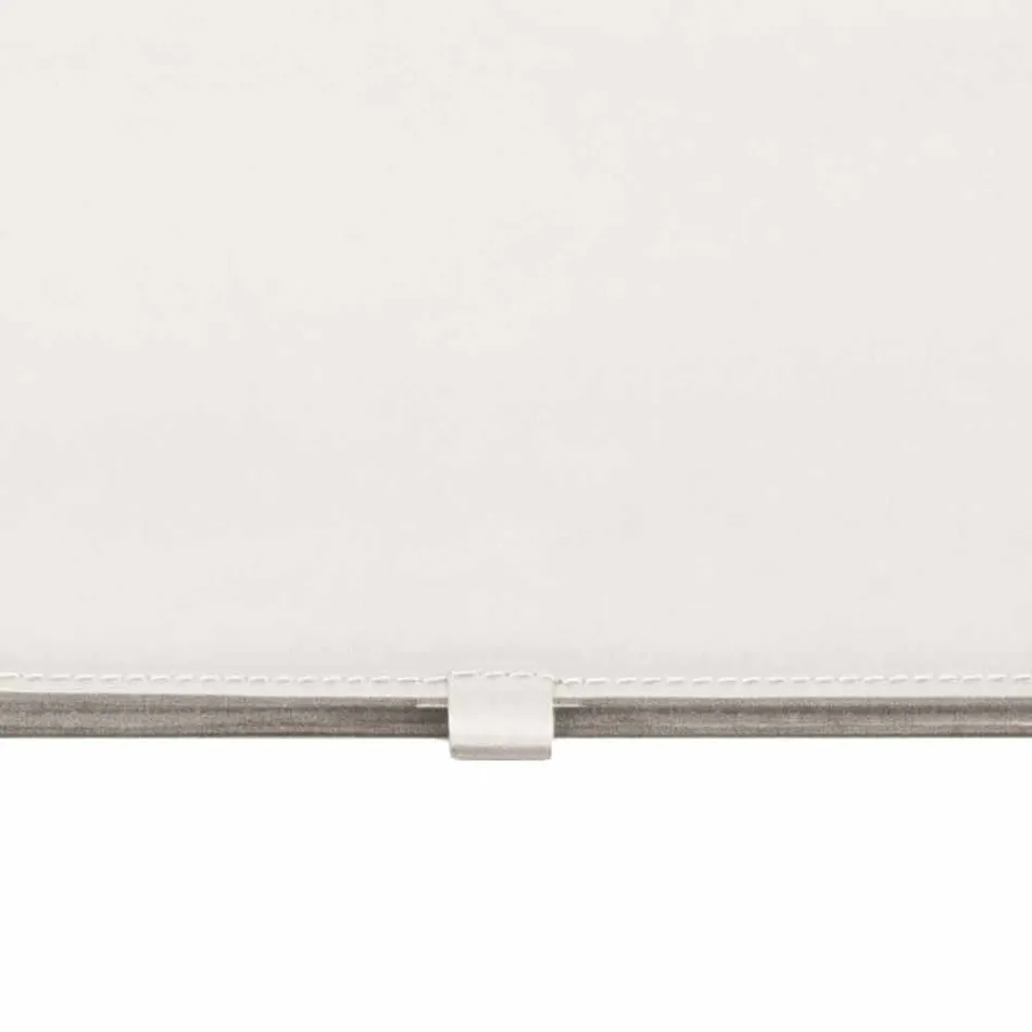 Sous-main design en cuir régénérable ouvrable Made in Italy - Aristote Viadurini