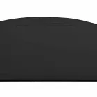 Sous-main en cuir régénéré avec coutures d'arrêt de stylo Made in Italy - Medea Viadurini