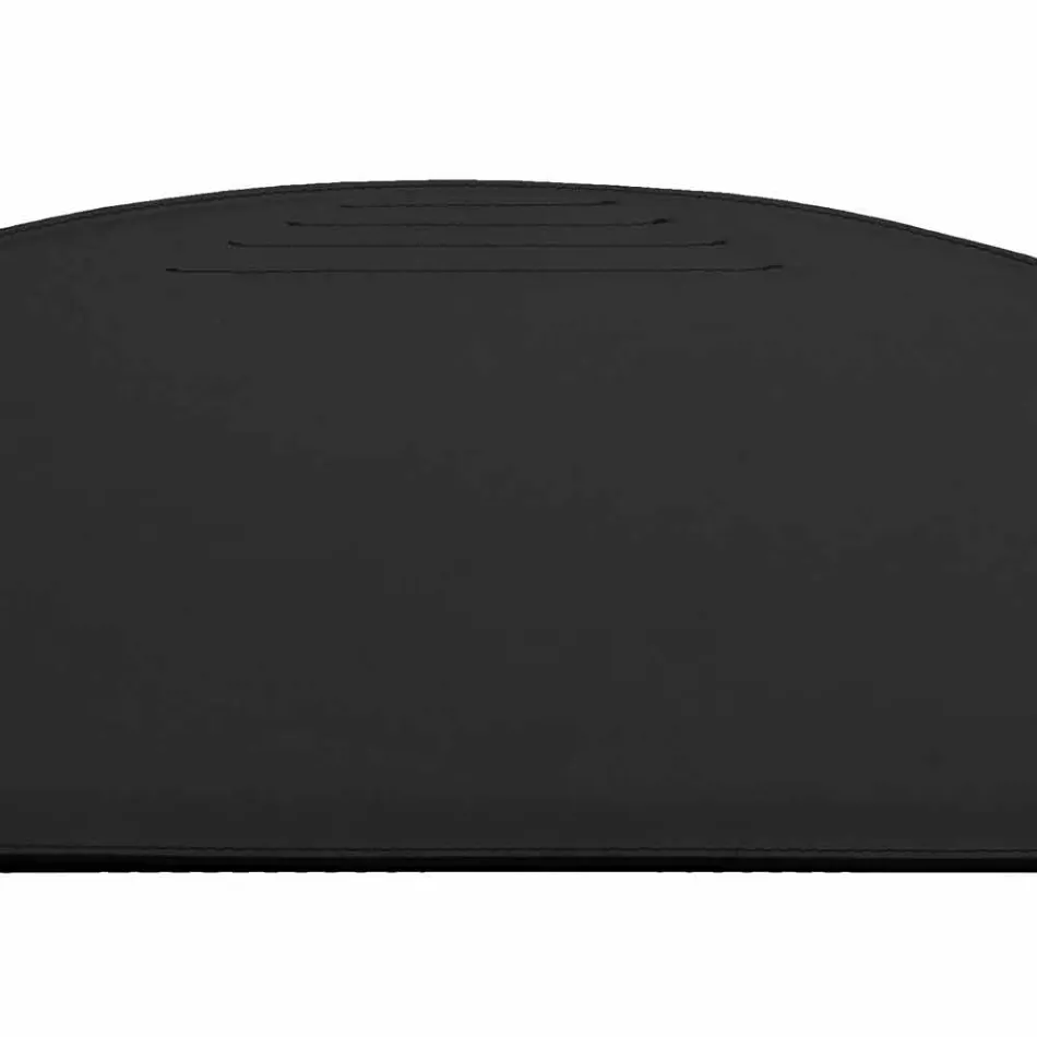 Sous-main en cuir régénéré avec coutures d'arrêt de stylo Made in Italy - Medea Viadurini