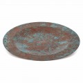 Set de Table Cuivre Vert ou Marron étamé 6 Pièces 28 cm - Rocho