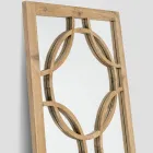 Miroir 156 x 83 cm en pin naturel vieilli - Agosta Viadurini
