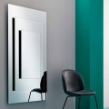 Miroir Mural à Trois Couches et Structure Noire Design Italien - Plaudio