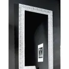 Miroir mural en argent, bois d'or moderne produit en Italie Teodoro Viadurini
