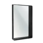 Miroir mural avec cadre étagère en plexiglas coloré - Orvieto Viadurini