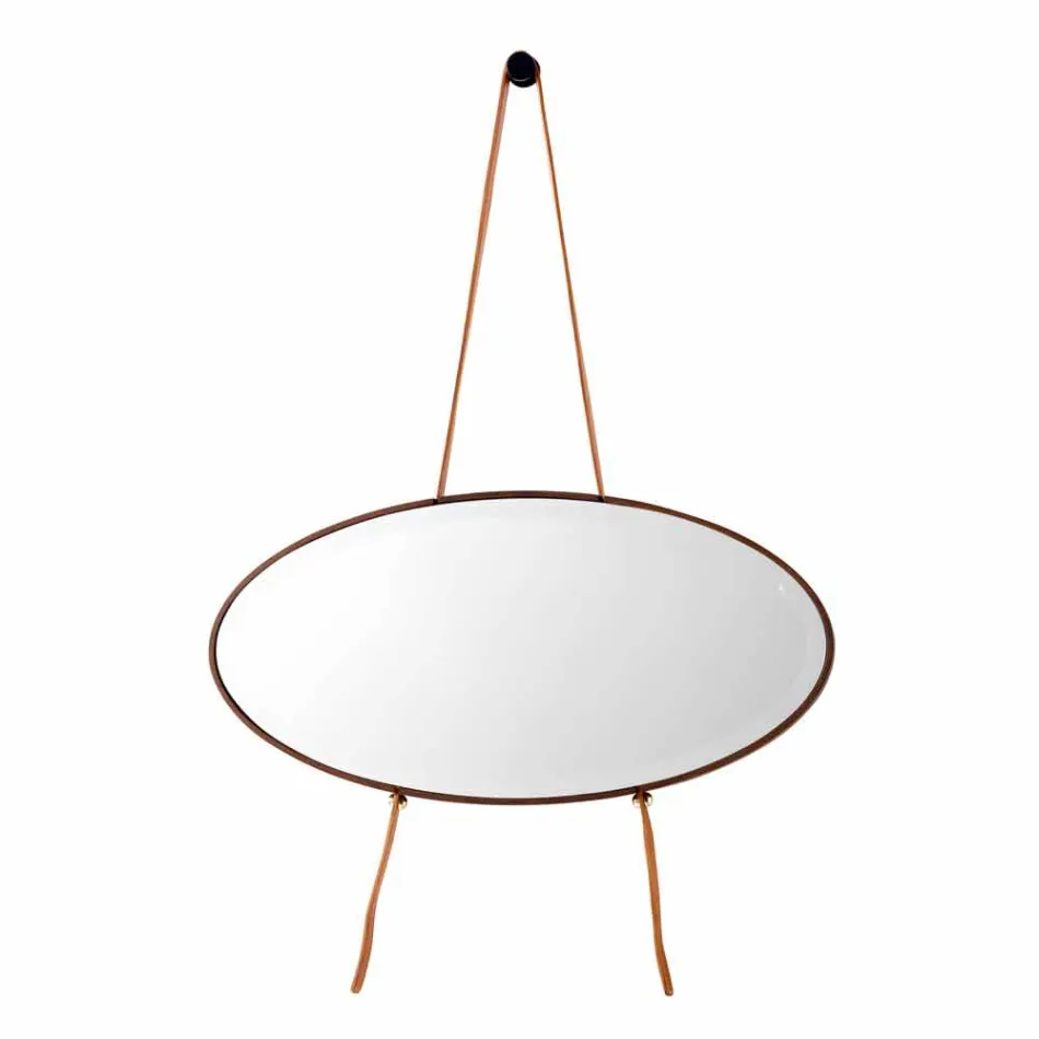 Miroir mural / sur pied en bois massif Grilli York made in Italy Viadurini