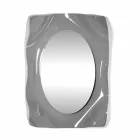 Miroir mural fumé design moderne Diva, fabriqué en Italie Viadurini