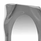 Miroir mural fumé design moderne Diva, fabriqué en Italie Viadurini