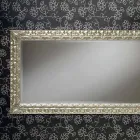 Miroir mural rectangulaire en bois fait main fabriqué en Italie par Nicolò Viadurini
