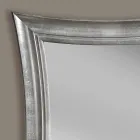 Sandro Miroir mural rectangulaire fait main en bois fabriqué en Italie Viadurini