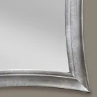 Sandro Miroir mural rectangulaire fait main en bois fabriqué en Italie Viadurini