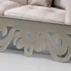 Miroir mural rectangulaire au design moderne en plexiglas Tortora - Selly Viadurini