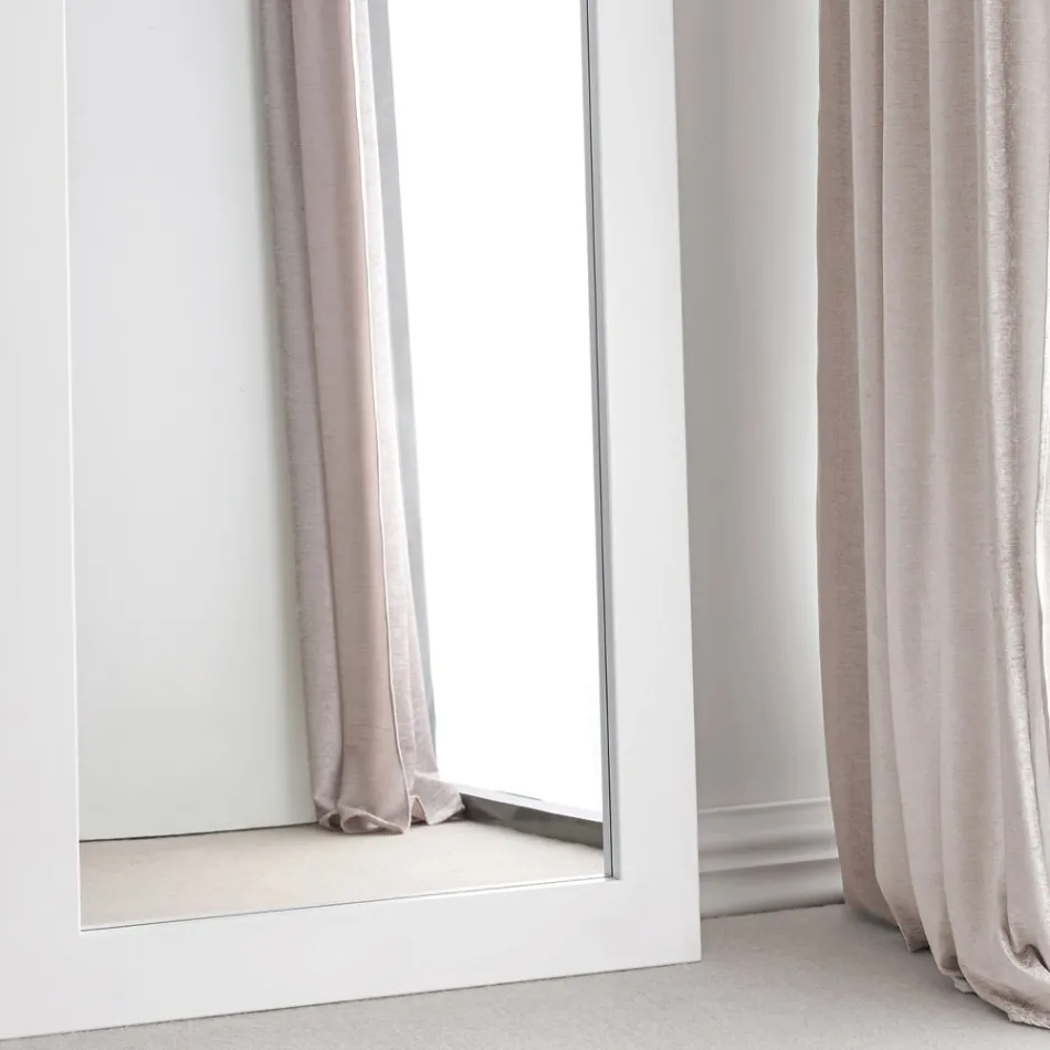 Miroir avec cadre en différentes finitions fabriqué en Italie - Belenus Viadurini