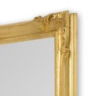 Miroir avec cadre en bois décoré à la main fabriqué en Italie - Venus Viadurini