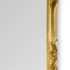 Miroir avec cadre en bois décoré à la main fabriqué en Italie - Venus Viadurini