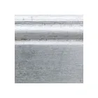 Miroir avec miroir au sol et cadre en feuille d'argent fabriqué en Italie - Roua Viadurini