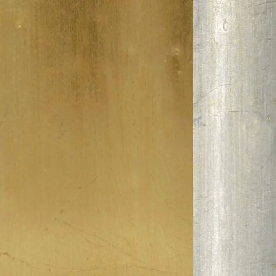 Miroir mural fait main en bois et résine frise en Italie Matteo Viadurini