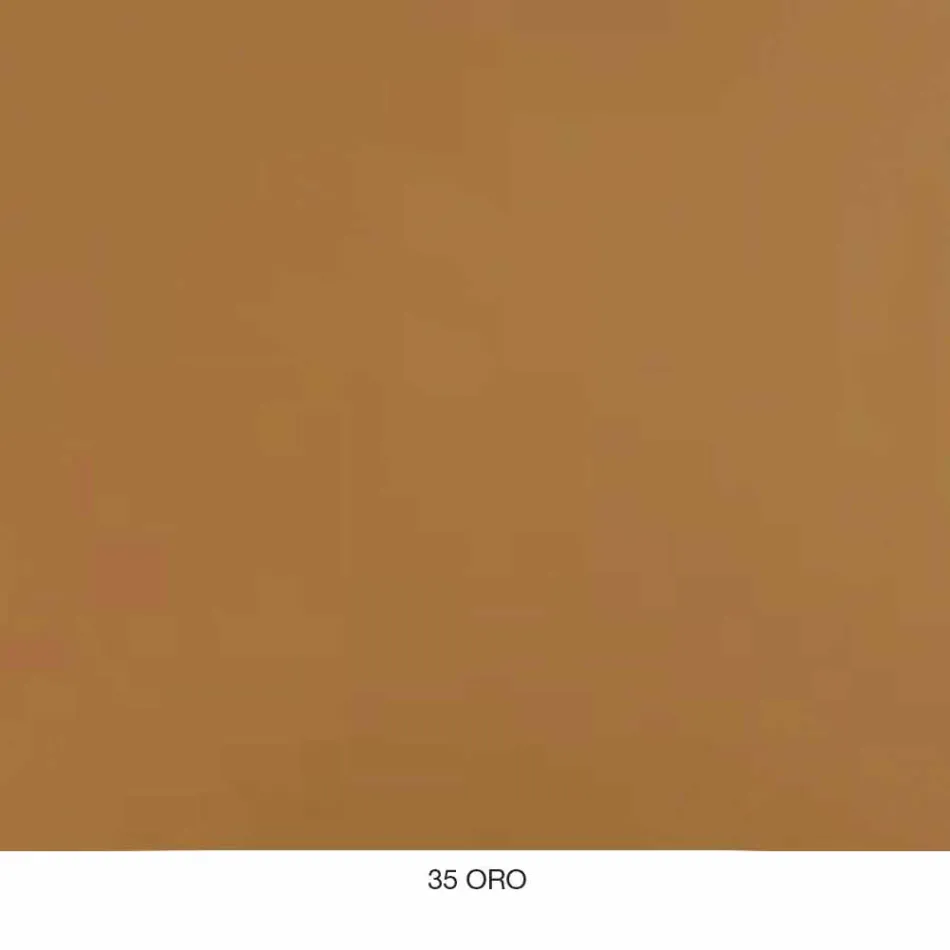 Miroir mural avec étagère en métal de différentes couleurs Design moderne - Hera Viadurini