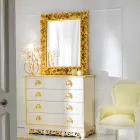 Miroir mural design classique Ives, 100x120 cm Viadurini