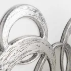 Miroir Décoratif Mural design italien Circles, décoré à la main Viadurini