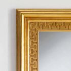 murale design miroir avec cadre en bois Viva, 96x132 cm Viadurini