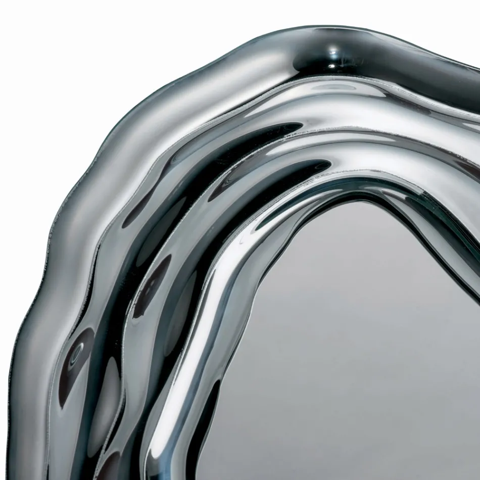 Miroir mural en cristal fabriqué en Italie - Pescara Viadurini