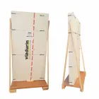 Man & Woman design moderne Mdf miroir mural en forme de main Viadurini