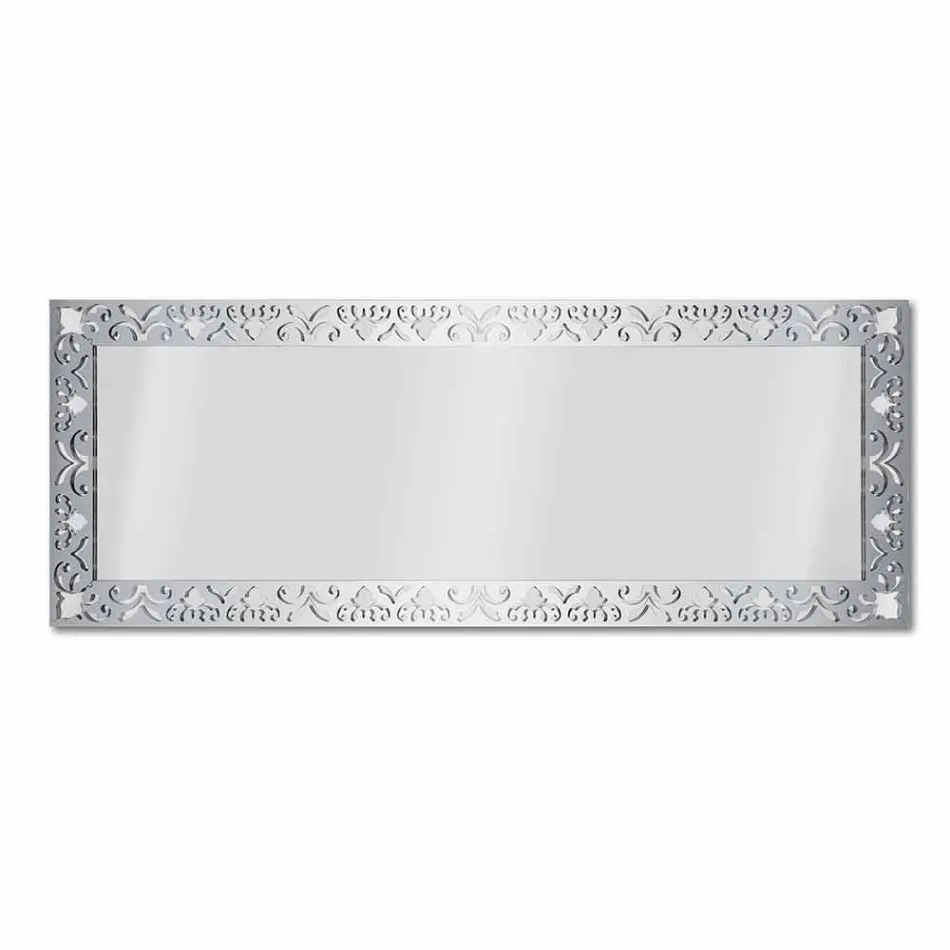 Miroir Mural en Plexiglas Or Argent ou Bronze avec Cadre - Nectar Viadurini