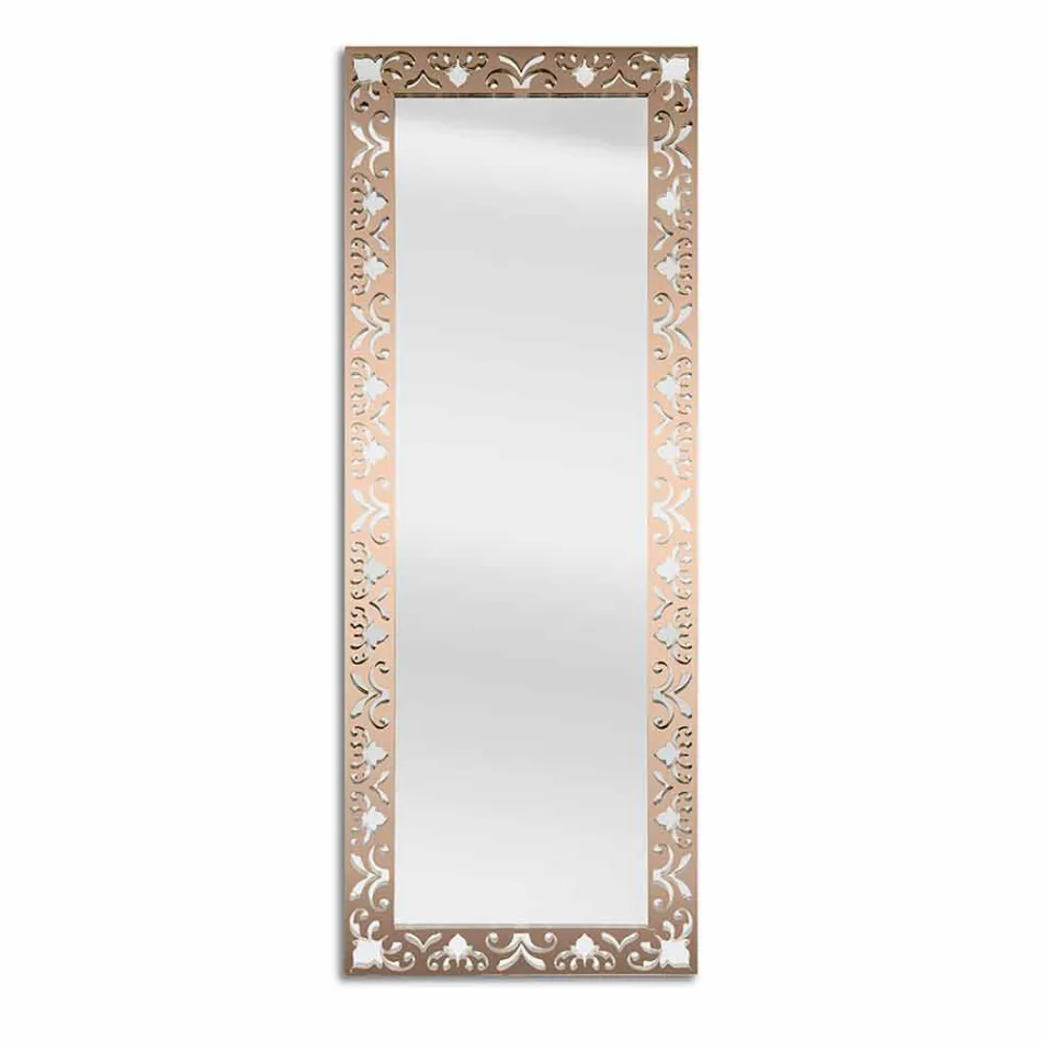 Miroir Mural en Plexiglas Or Argent ou Bronze avec Cadre - Nectar Viadurini