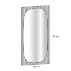 Miroir mural moderne avec miroir couleur bronze Made in Italy - Bandolero Viadurini