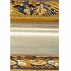 Miroir mural moderne en bois de sapin fabriqué en Italie Armando Viadurini