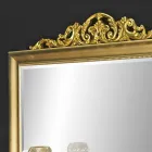 Miroir mural moderne en bois en Italie Kevin Viadurini