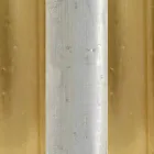 Miroir en bois de sapin avec piédestal fabriqué en Italie Jonni Viadurini