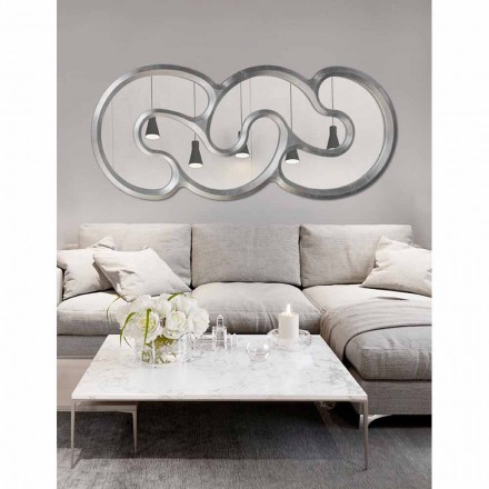 Miroir mural fait à la main en Italie Teo Viadurini