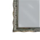 Miroir en feuille d'argent et miroir au sol fabriqué en Italie - Rongo Viadurini