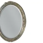 Miroir ovale avec miroir au sol fabriqué en Italie - Avus Viadurini