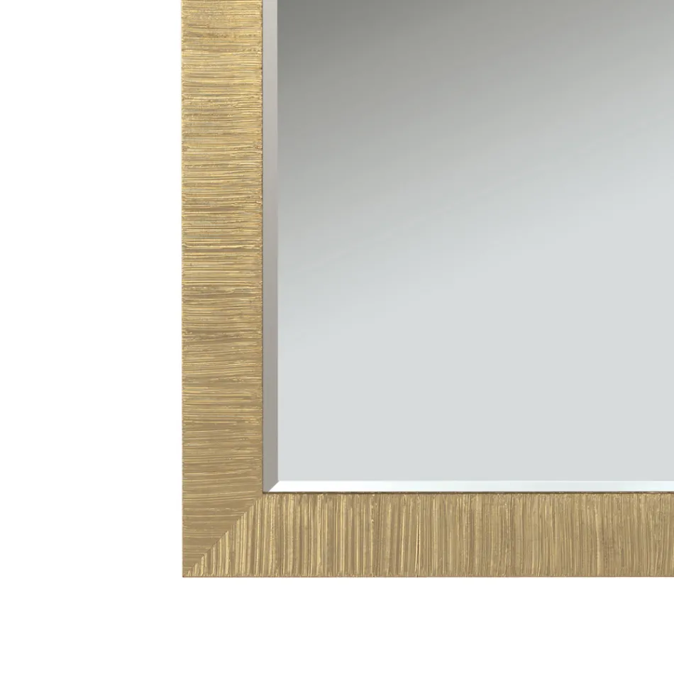 Miroir rectangulaire avec miroir au sol fabriqué en Italie - Bacco Viadurini