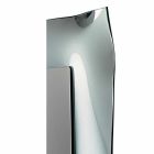 Miroir Design Rectangulaire avec Cadre en Verre Fabriqué en Italie - Eclisse Viadurini