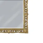Miroir rectangulaire en feuille d'or et miroir au sol fabriqué en Italie - Rangi Viadurini